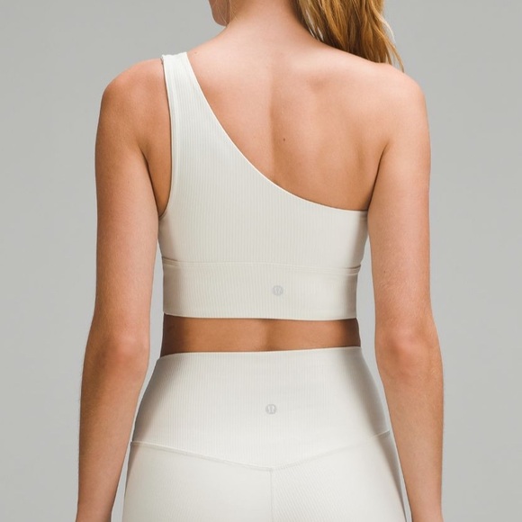 Lululemon Align Asymmetrical Ribbed Bra Shine* A/B Cup - Picture 2 of 8